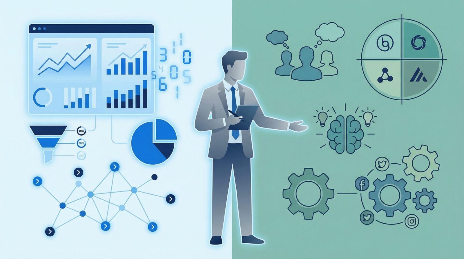 Consultant SEA hybride entre data analyst et stratège marketing - Analyse de données et compréhension de l'audience